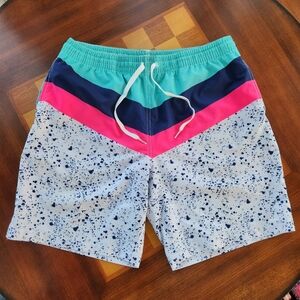 CHUBBIES Aquatic Libations 7 inch Inseam Swim Trunks Size Large